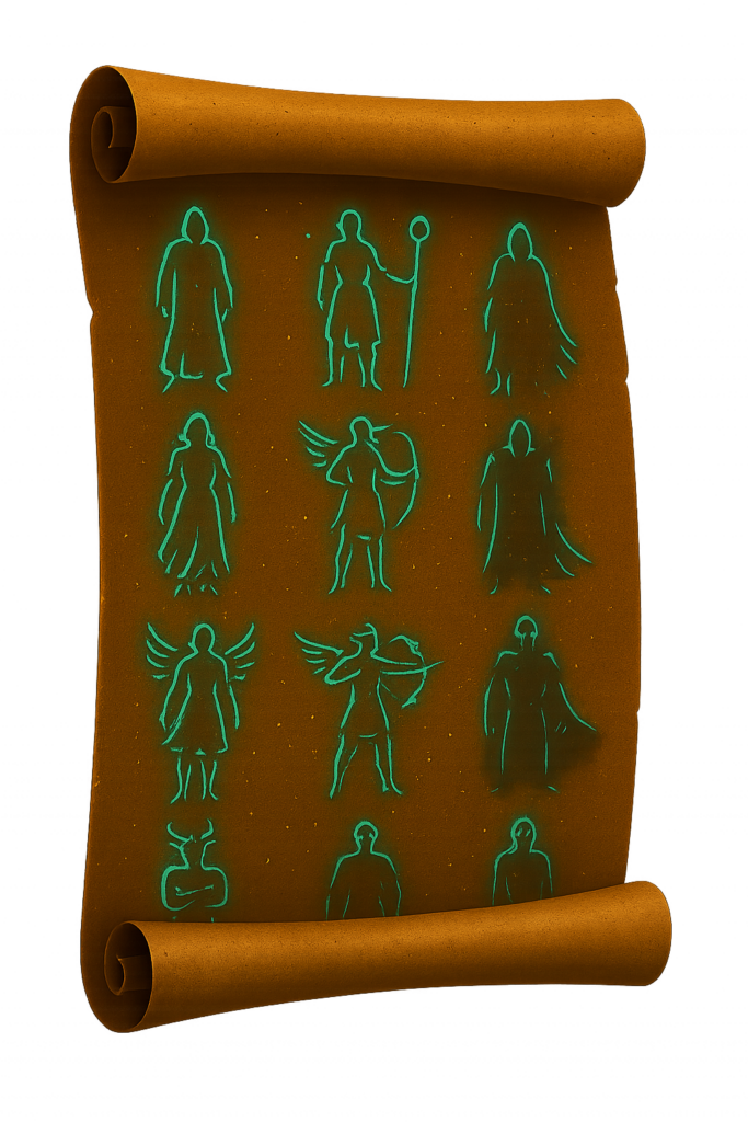 AquaCapri Characters Scatch