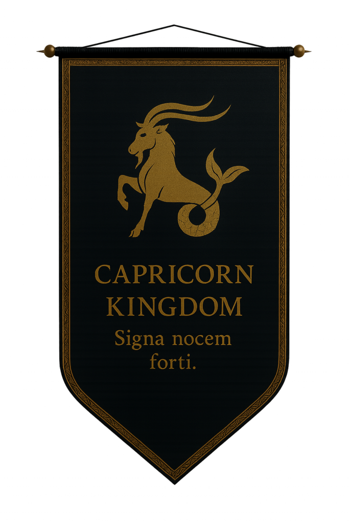 Capricorn Transparent Banner