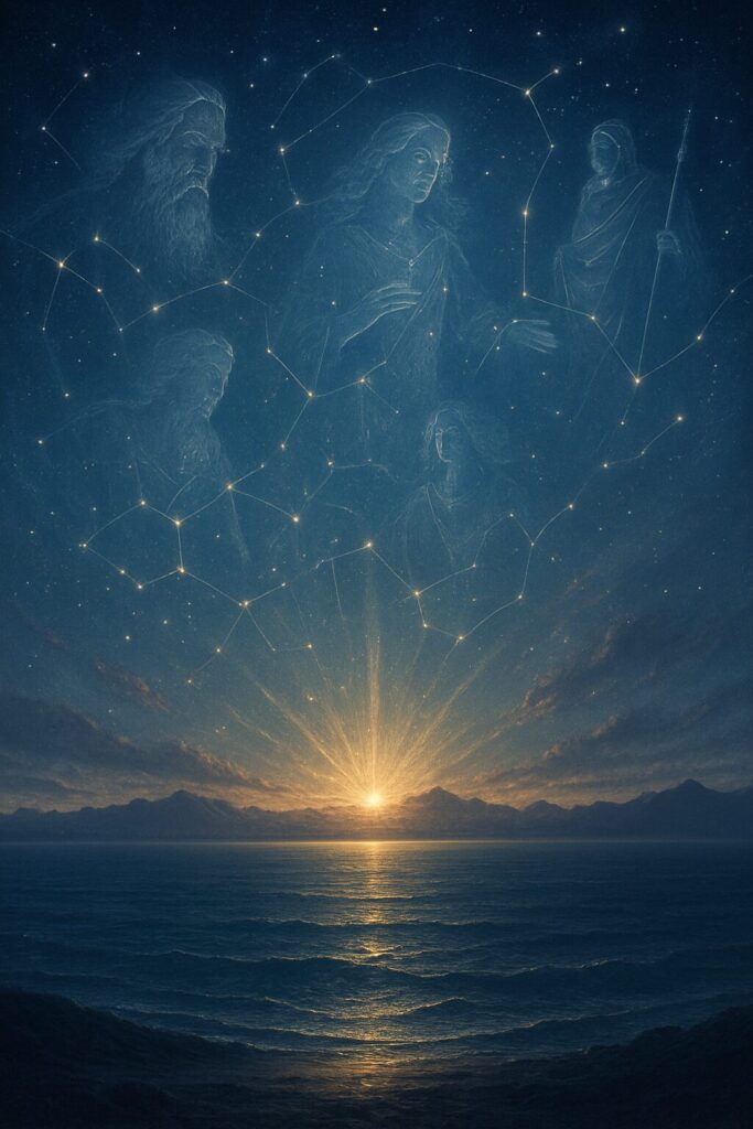 The Genesis of AquaCapri – cosmic dawn and creation mythsThe Genesis of AquaCapri – cosmic dawn and creation myths"